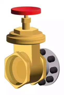 Válvula de guillotina de acero inoxidable DN100