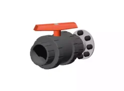 Válvula de 1/4 de vuelta Brida de acero inoxidable DN50