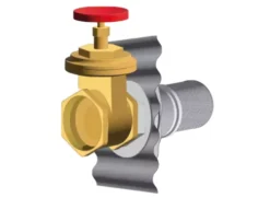 Vanne DN100 Flange Inox