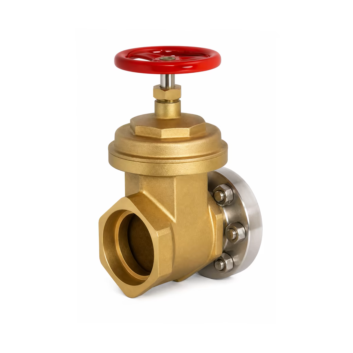 Full stainless steel knife gate valve DN100 — product view